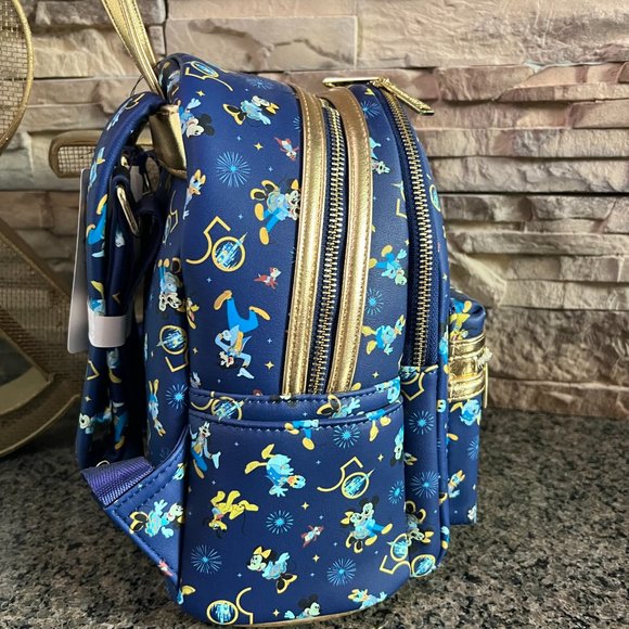 NWT Loungefly Walt Disney World 50th Anniversary Loungefly Mini Backpack main image 4